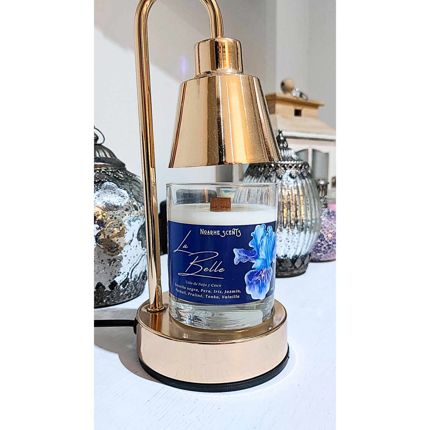 Vela Aromática La Belle  Edición Limitada. Cera de soja y coco, Noarhe